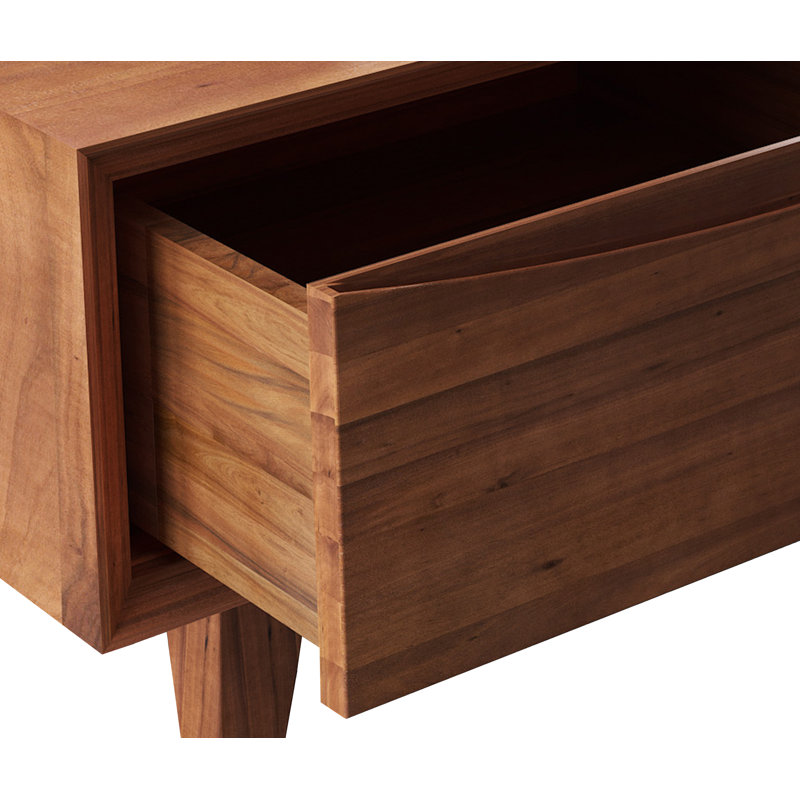 Corrigan Studio® Brandy Midcentury 47 unch Blackwood Coffee Table Wayfair